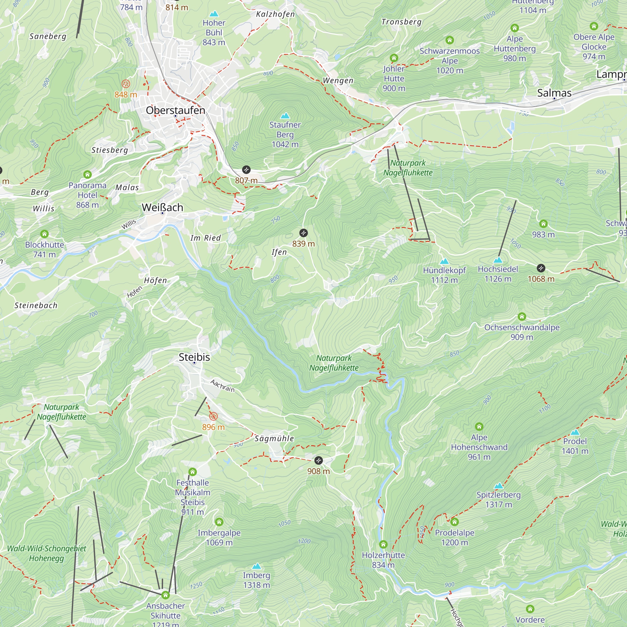 Seppls Gartenwirtschaft map
