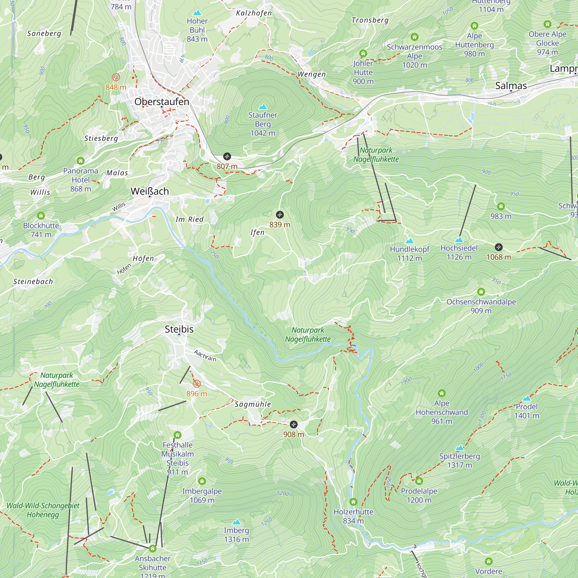 Seppls Gartenwirtschaft map