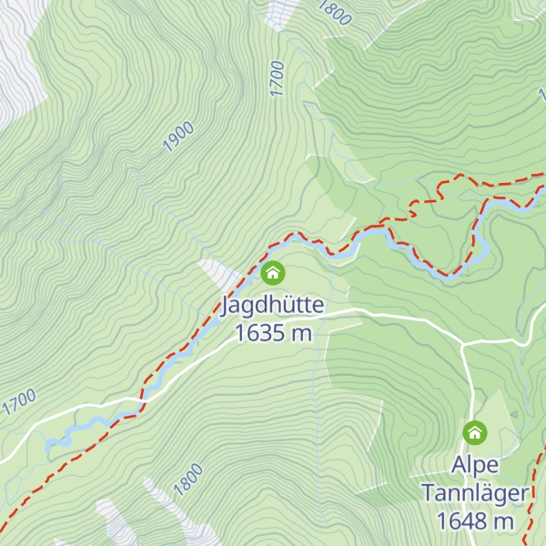 Map of Jagdhütte