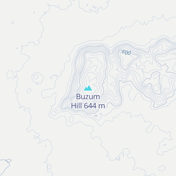 Map of Buzum Hill