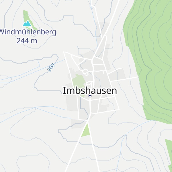 Map of Schloß Imbshausen