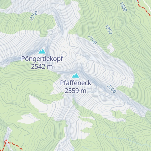 Map of Pfaffeneck