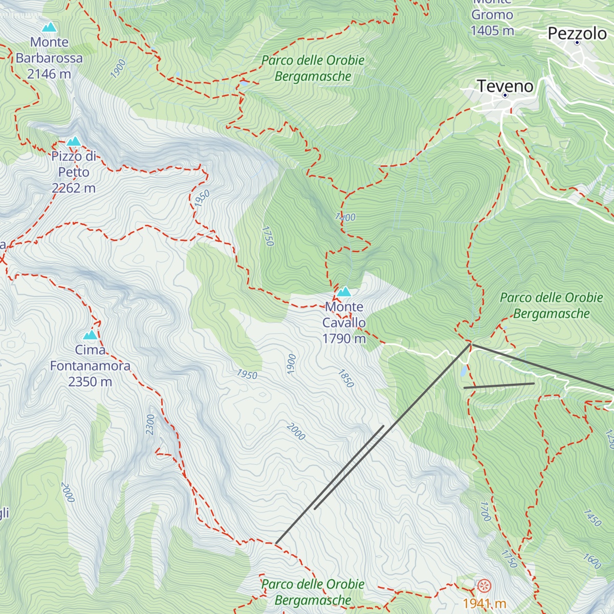 Malga di Conchetta map