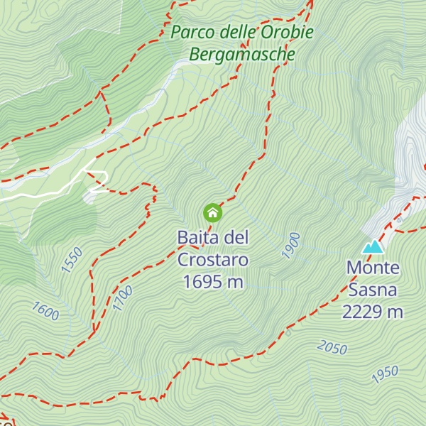 Map of Baita del Crostaro