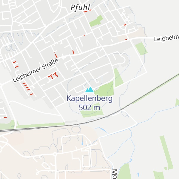 Map of Kapellenberg