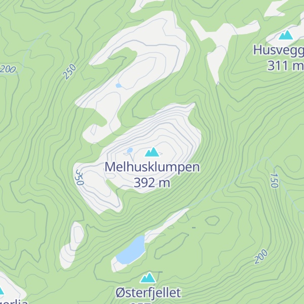 Map of Melhusklumpen