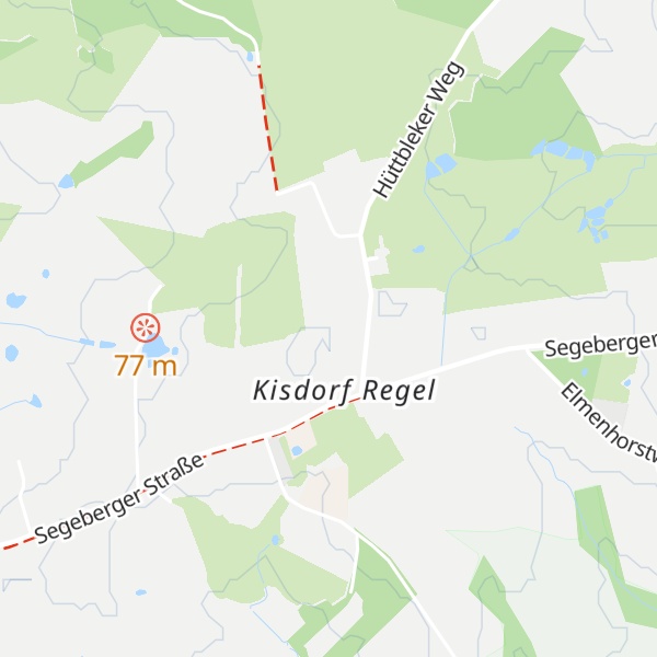 Map of Rathkrügen