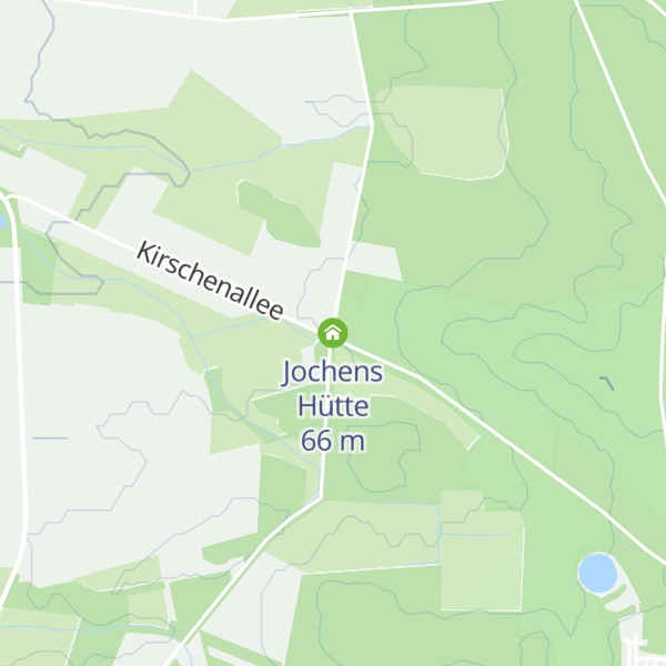 Map of Jochens Hütte
