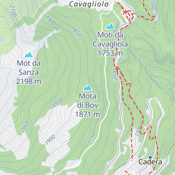 Map of Mota di Böv