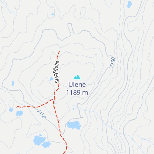Map of Ulene
