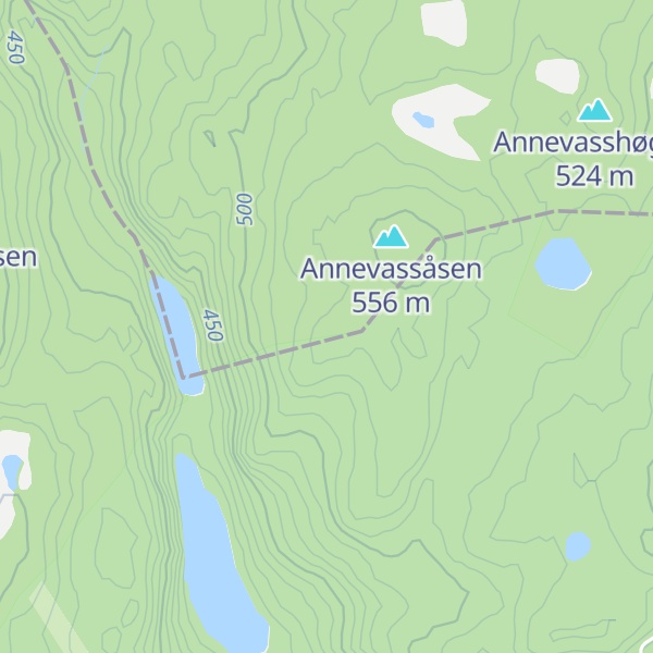 Map of Svarttjernslia