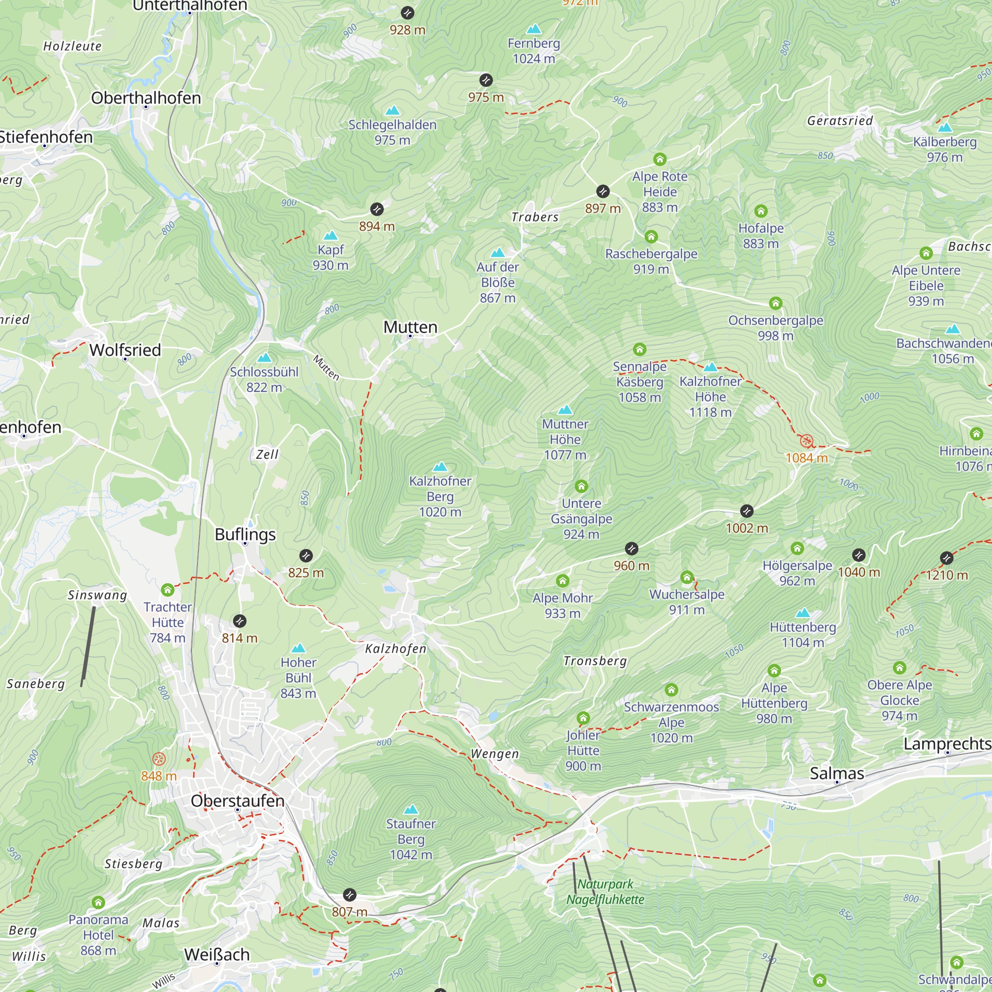 Haubers Nest map
