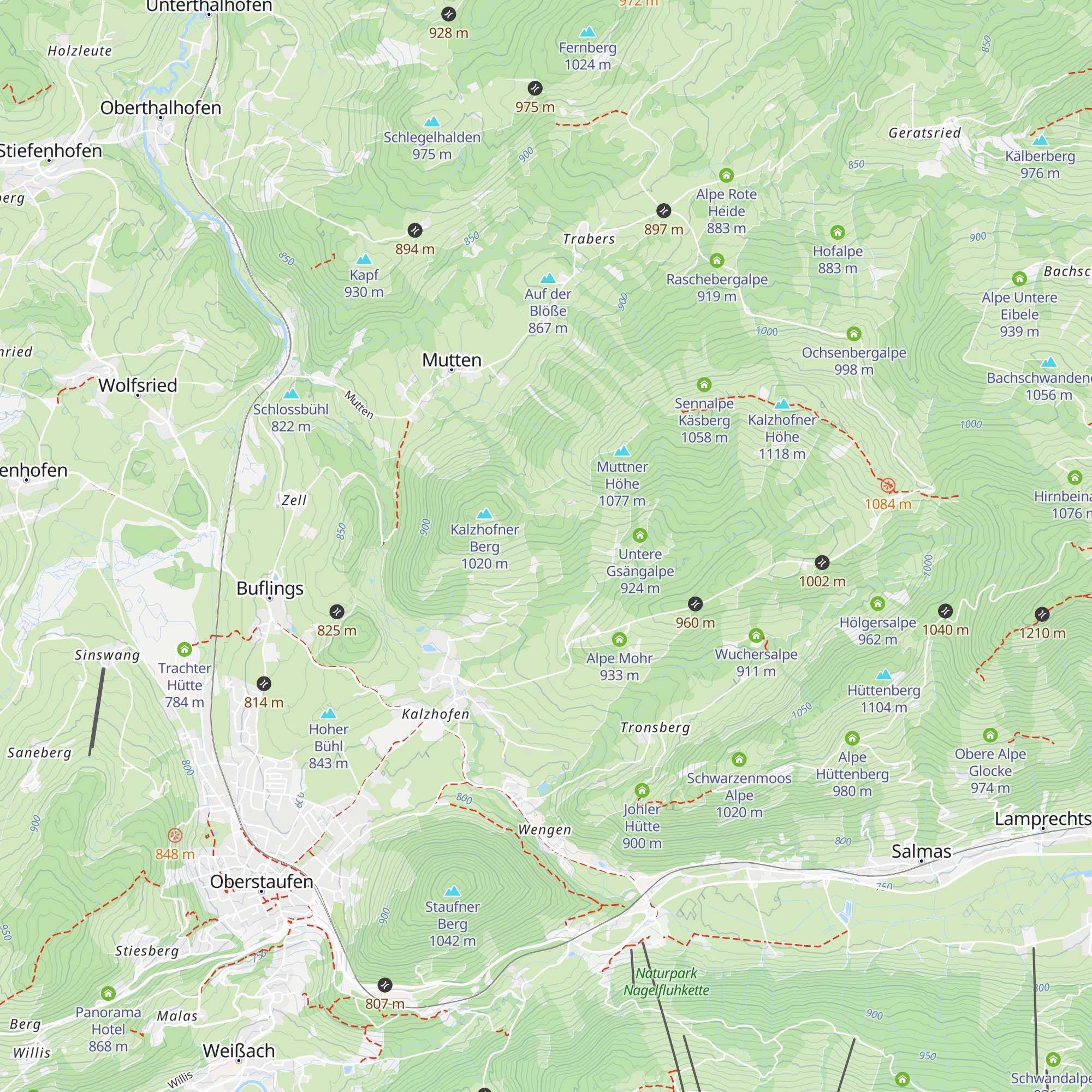 Haubers Nest map