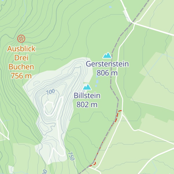 Map of Billstein
