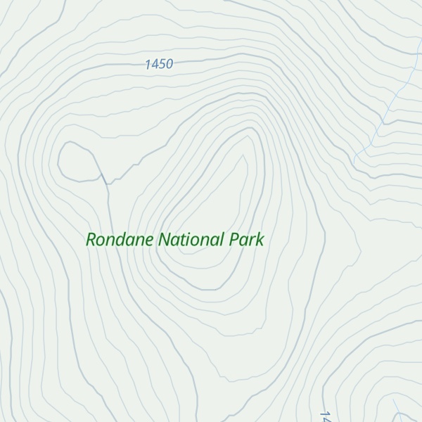 Map of Blåkollen