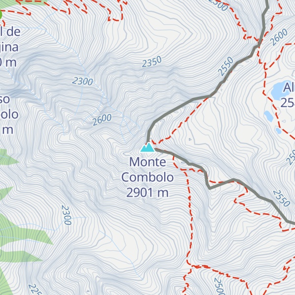 Map of Monte Combolo