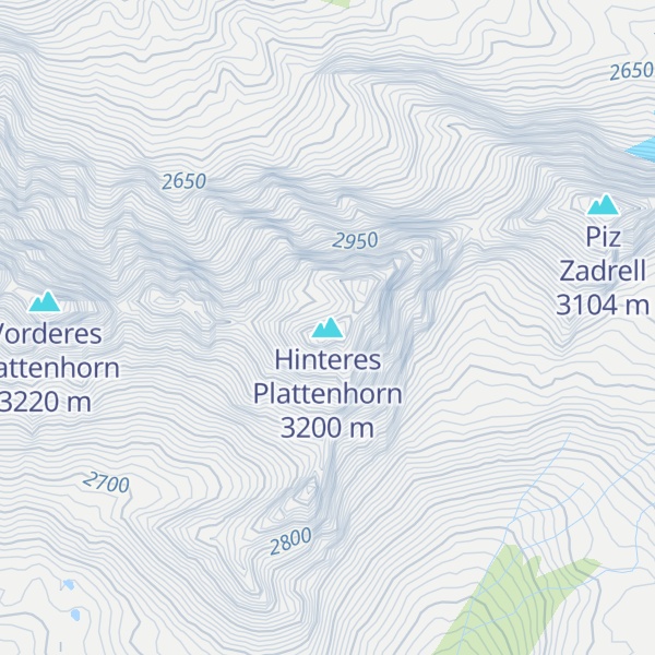 Map of Hinteres Plattenhorn