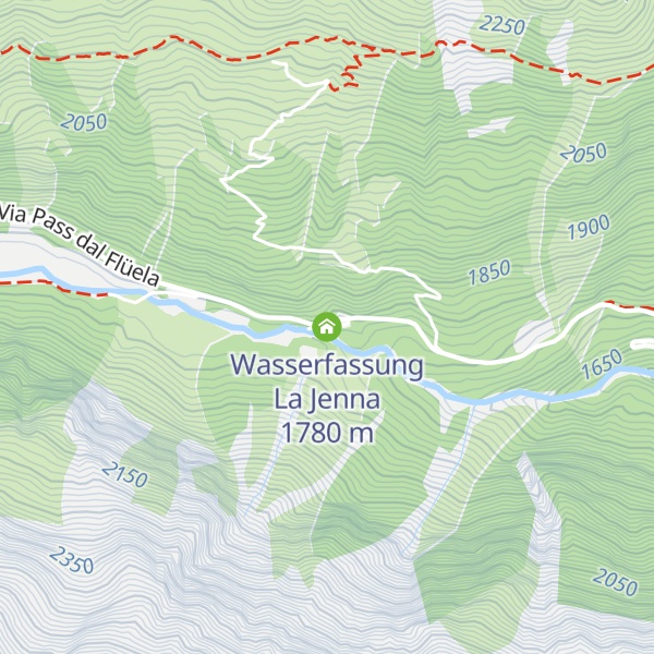 Map of Wasserfassung La Jenna