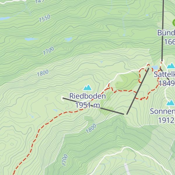 Map of Riedboden