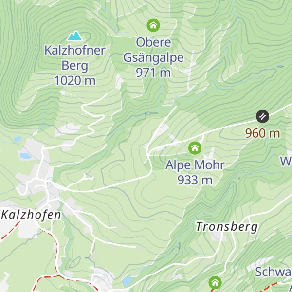 Map of Möslealpe