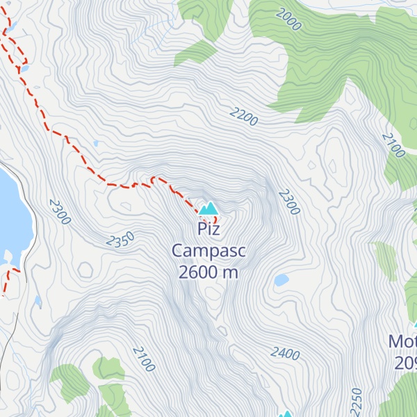 Map of Piz Campasc