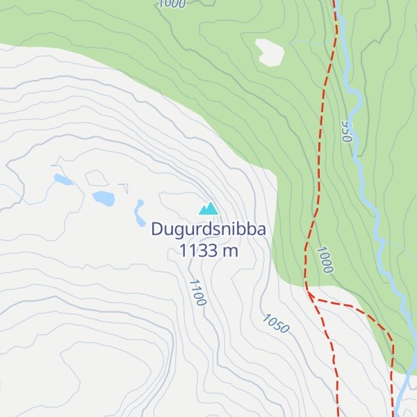 Map of Dugurdsnibba