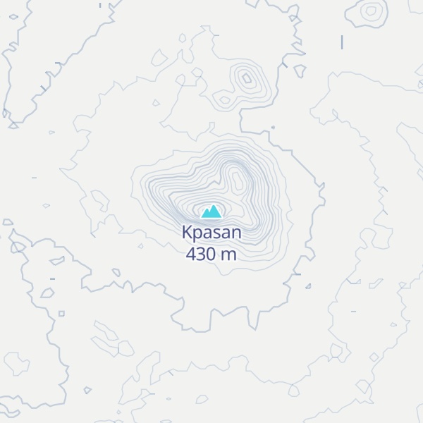 Map of Kpasan