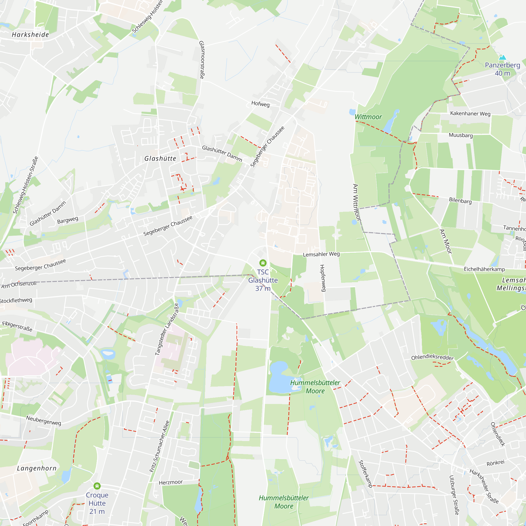 TSC Glashütte map