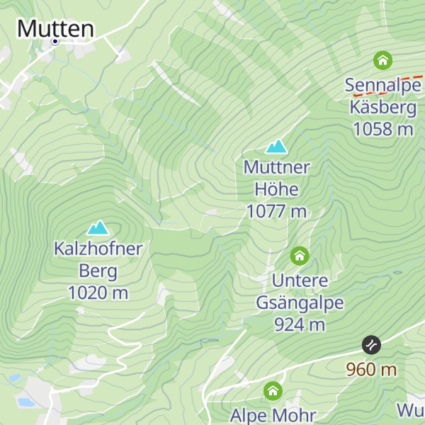 Map of Obere Gsängalpe