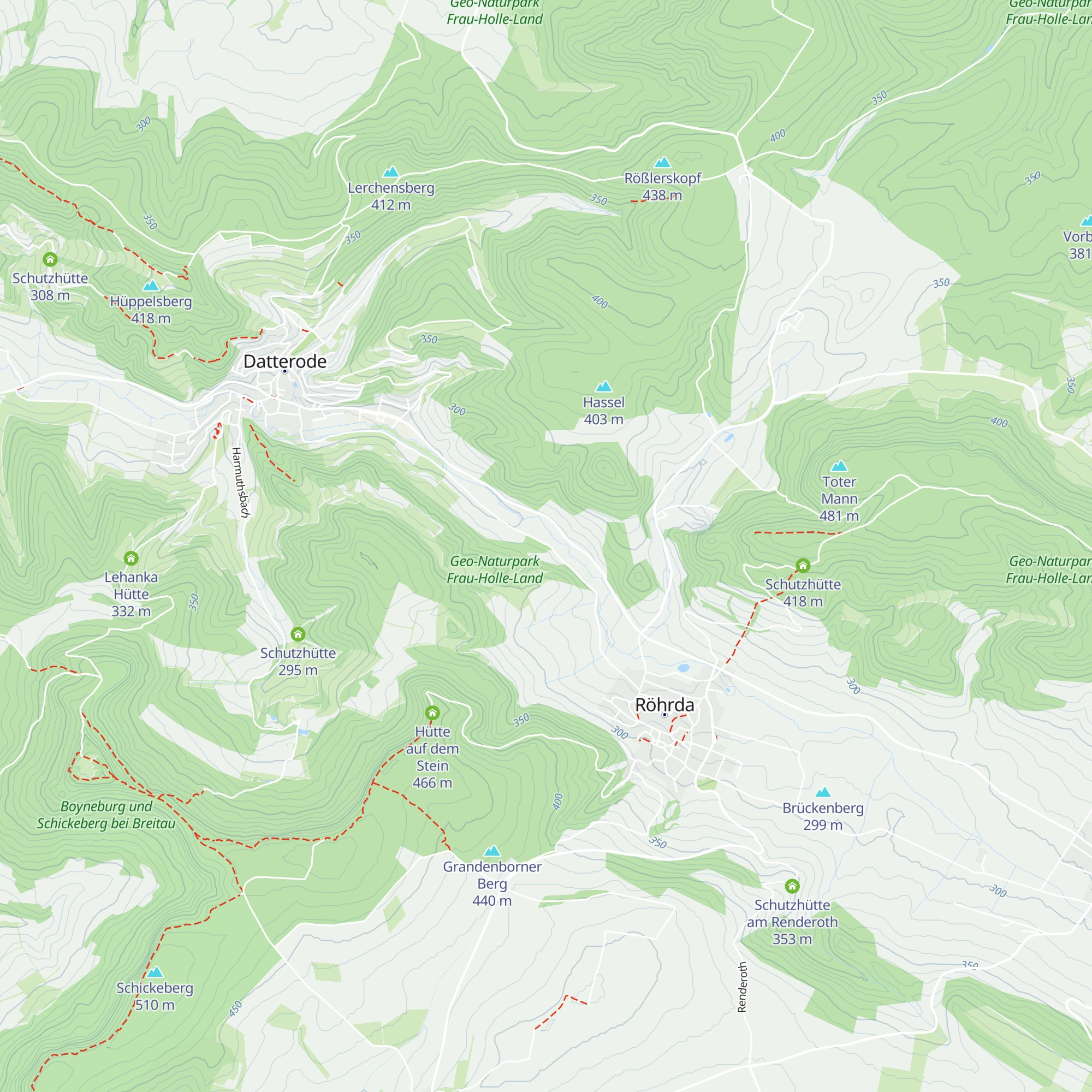 Schutzhütte map