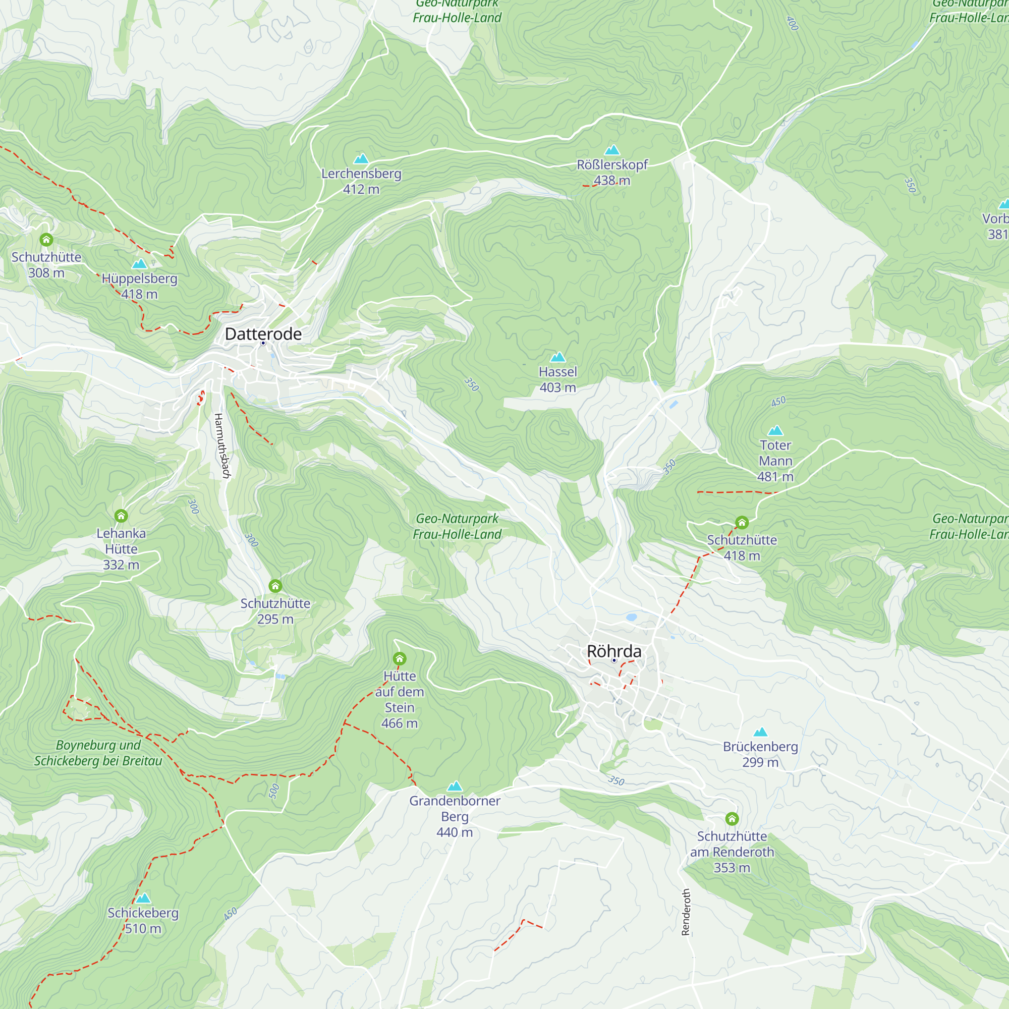 Schutzhütte map