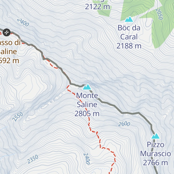 Map of Monte Saline