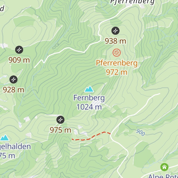 Map of Fernberg