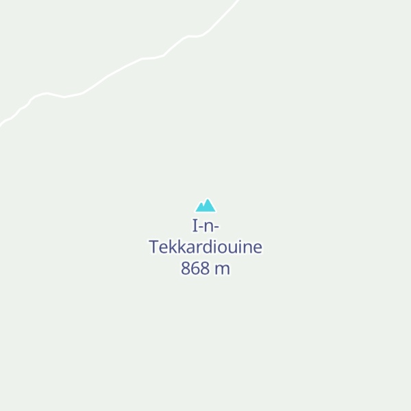 Map of I-n-Tekkardiouine