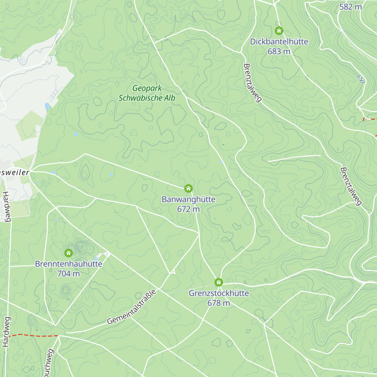 Banwanghütte map