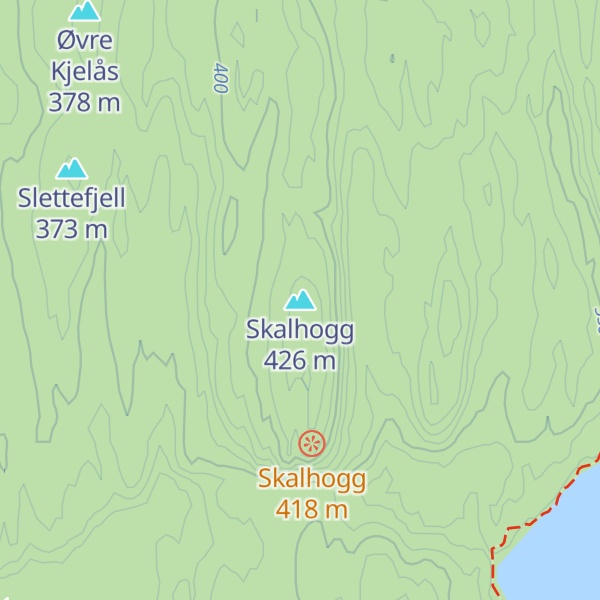 Map of Skalhogg