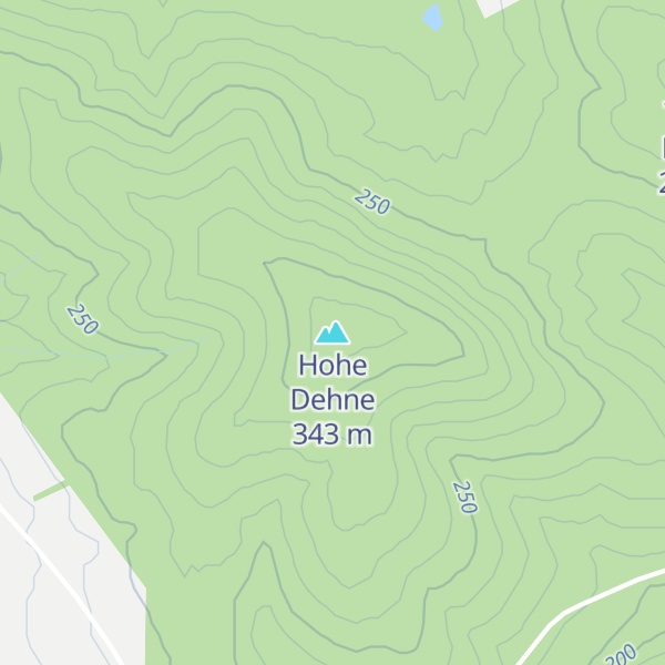 Map of Hohe Dehne
