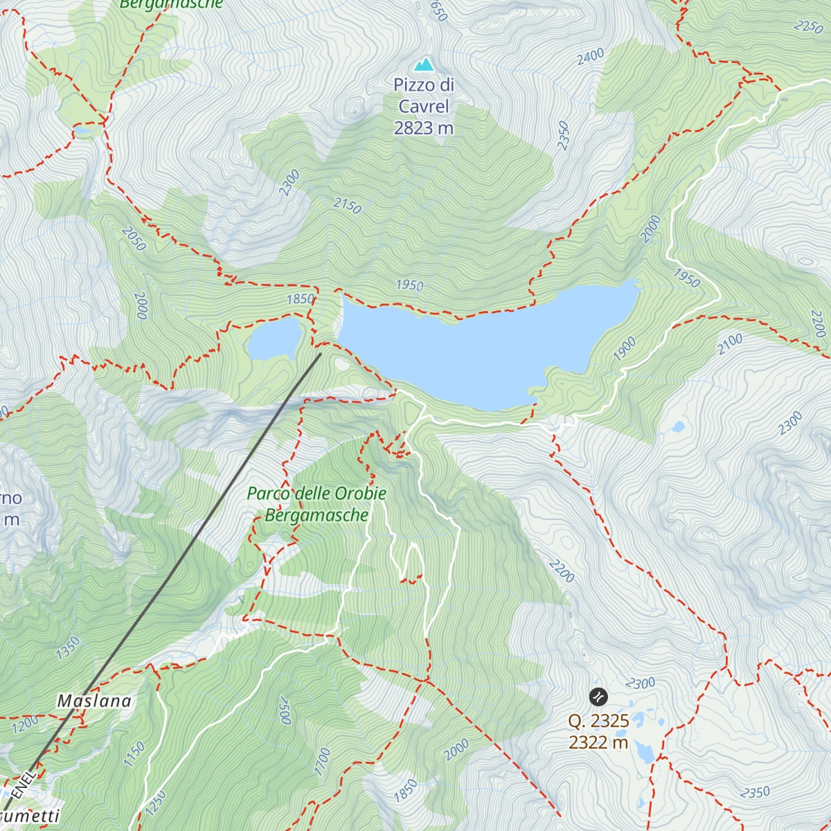 Rifugio Antonio Curò map