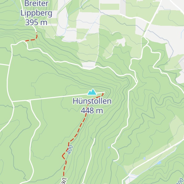 Map of Hünstollen