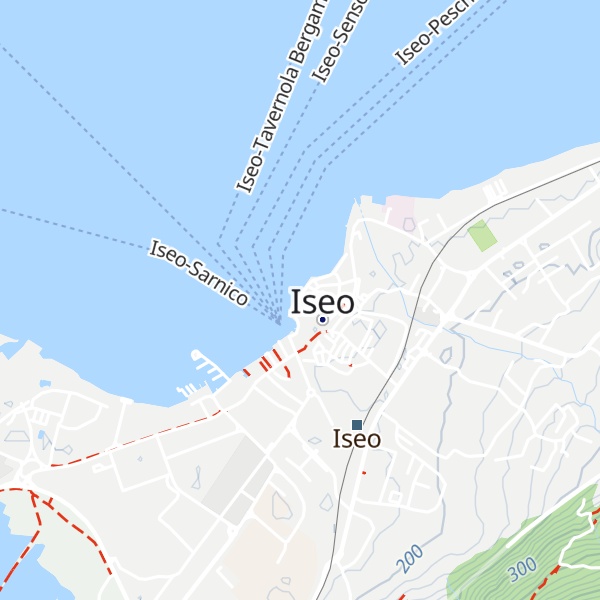 Map of Infopoint Lago d’Iseo e Franciacorta