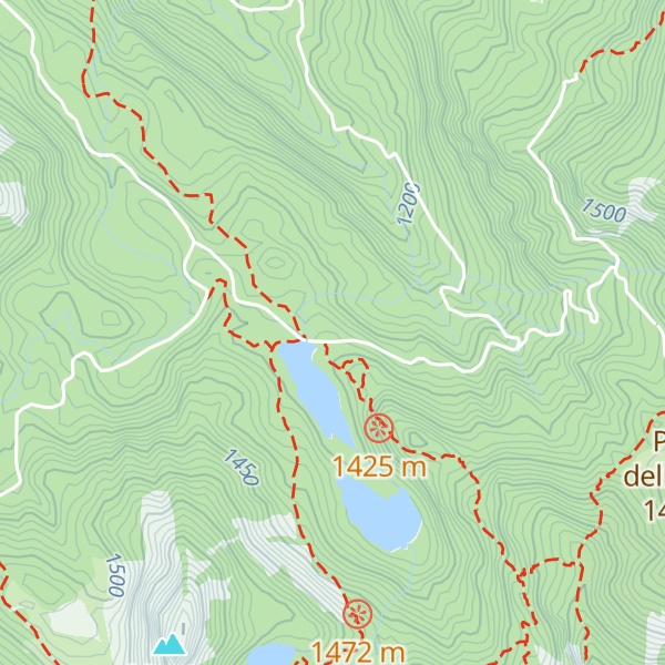 Map of Rifugio Lagoni