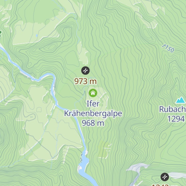Map of Ifer Krähenbergalpe
