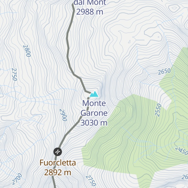 Map of Monte Garone