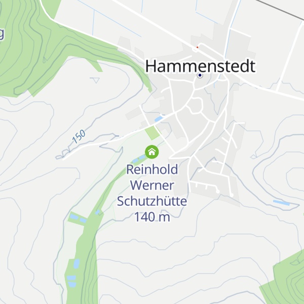 Map of Reinhold Werner Schutzhütte