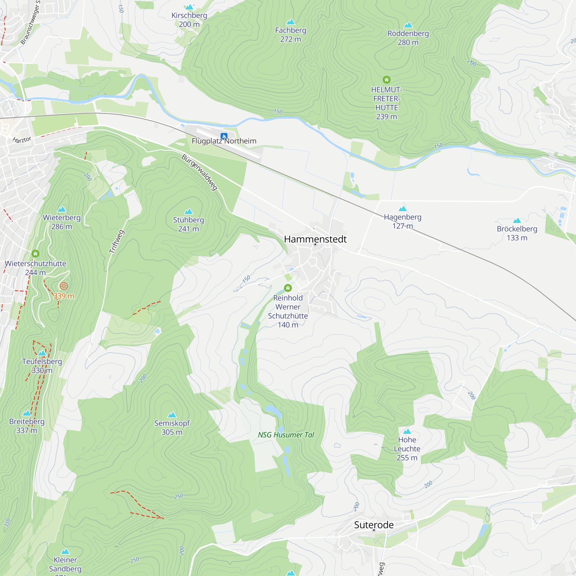 Reinhold Werner Schutzhütte map