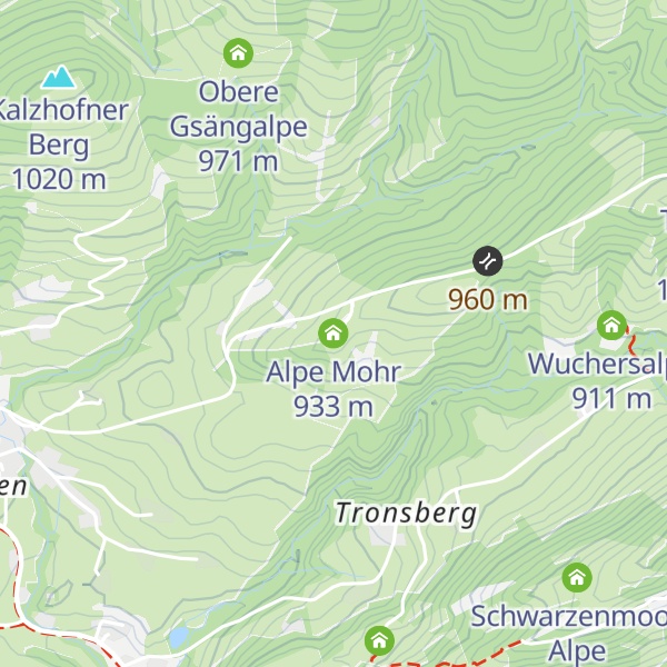 Map of Alpe Mohr