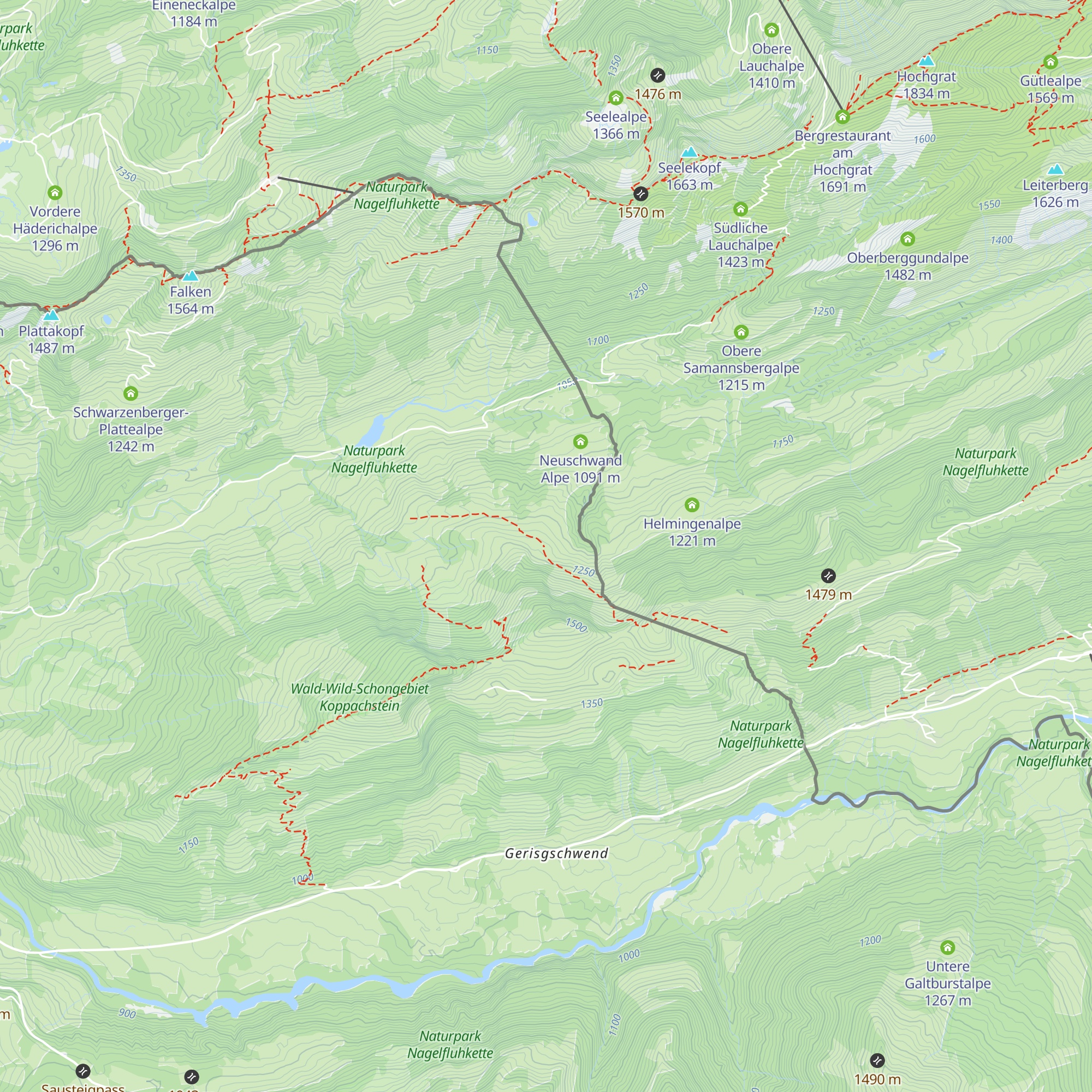 Äeuelealpe map