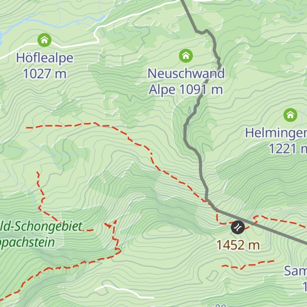 Map of Äeuelealpe