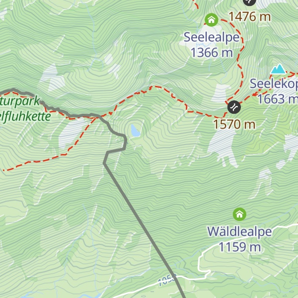 Map of Hohenfluhealpe