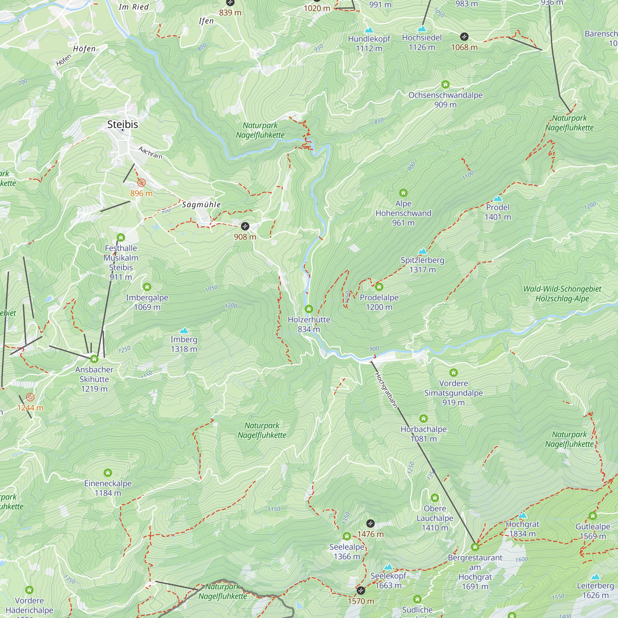 Holzerhütte map